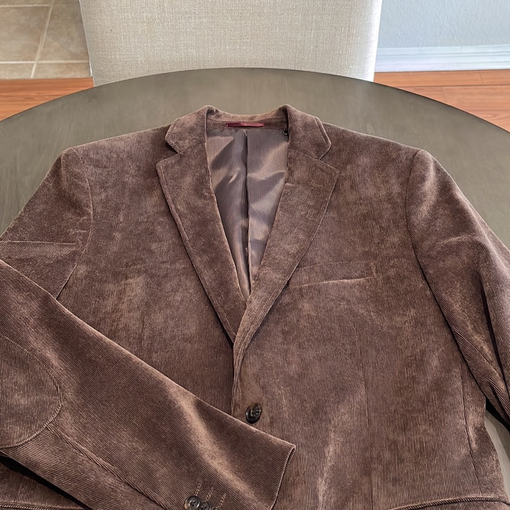 Johnston & Murphy Corduroy Blazer 40R - Pristine & Warm